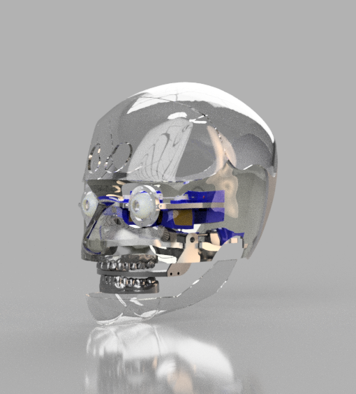 Robotic head assembly design