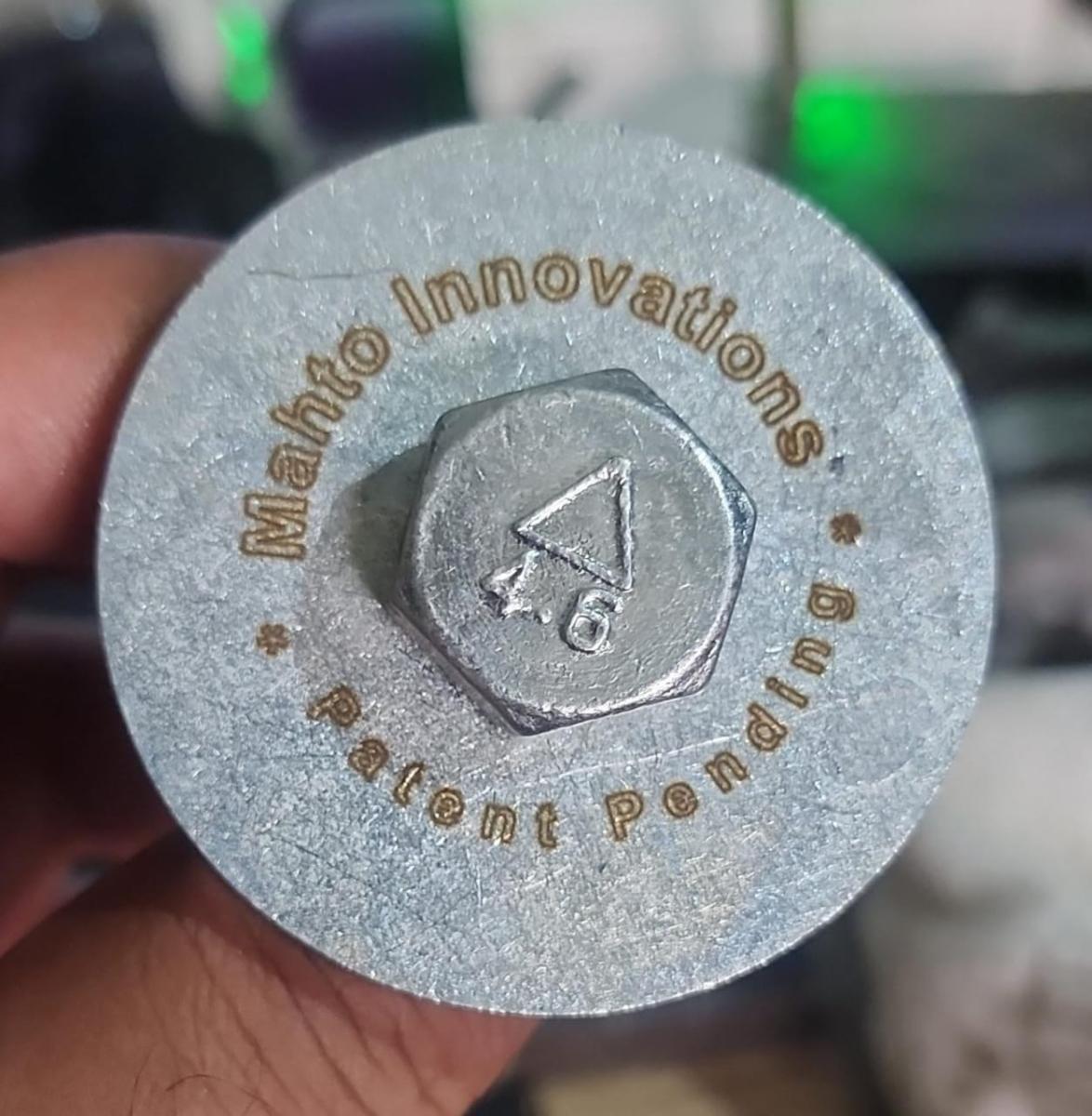Mahto Innovations stamped structural component